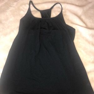 Lululemon Black Peekaboo tank